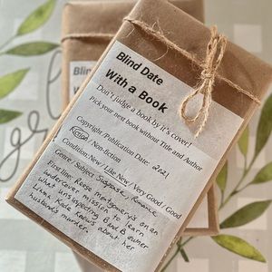 Free with Order(Add to Bundle)Blind Date with a Book! Don’t judge by Cover!